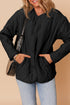Snap Button Quilted Puffer Jacket